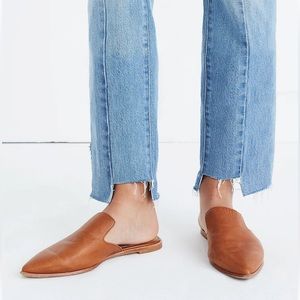 Madewell Gemma Mule in Tan Leather